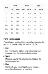 Plus Size Slit Floral printing Skirt Sai Feel